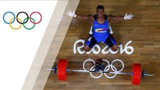 Gold for retiring 62kg Colombian weightlifter [upl. by Connors]