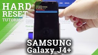 HARD RESET SAMSUNG Galaxy J4  Bypass Screen Lock  Wipe Data [upl. by Pedrick]