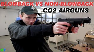 Blowback VS NonBlowback CO2 Air Pistol Comparison [upl. by Von]