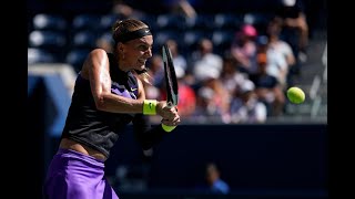 Andrea Petkovic vs Petra Kvitová Extended Highlights  US Open 2019 R2 [upl. by Hodgson]