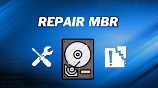 How to Repair Corrupted MBR in Windows [upl. by Magree297]