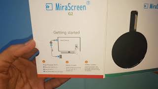 MiraScreen G2 Wireless HDMI Dongle Miracast Airplay DLNA [upl. by Asehr677]