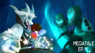 Asriel VS Skells Army  Undertale Animation Megatale Part11 13 [upl. by Firahs800]