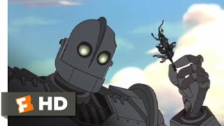 The Iron Giant 510 Movie CLIP  Giant Problems 1999 HD [upl. by Ardnot27]