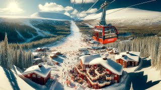 Åre Sweden Ski Resort [upl. by Ssepmet]