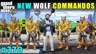 MICHAELS DANGEROUS WOLF COMMANDOS FROM LIBERTY CITY  GTA V GAMEPLAY 370  GTA 5 [upl. by Nolram]