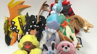 Japan Pokemon Center Primarina Incineroar Decidueye Tapu Koko Plush Toys amp MORE [upl. by Zenas220]