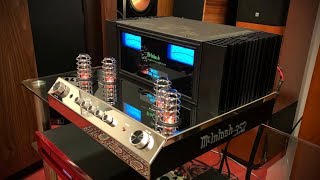 NEW McIntosh MA352 Hybrid Amplifier driving TANNOY Cheviot Loudspeakers [upl. by Anom]