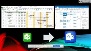 MS Project Integration with Outlook for Project Managers [upl. by Louanna]