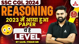 SSC CGL 2024 Reasoning Previous Year Paper  Reasoning By Sahil Tiwari [upl. by Faruq]