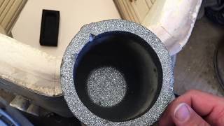 Preparing Graphite Crucible And Ingot Mold [upl. by Esbensen950]