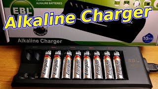 Alkaline battery charger review  EBL [upl. by Scurlock]