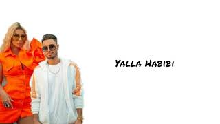 Faydee ft Luana Vjollca  Yalla habibi lyrics English [upl. by Danell]