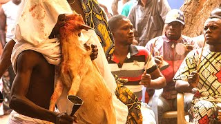 Voodoo Festival Ceremony 1 Ouidah Benin [upl. by Imorej]