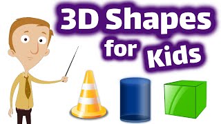 3D Shapes for Kids  Homeschool Pop [upl. by Arod322]