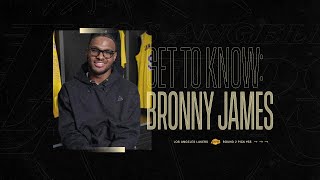 Getting to Know Bronny James [upl. by Atiana259]