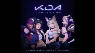 KDA  POPSTARS Audio [upl. by Jankell576]