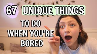 67 Actual FUN Things To Do When Youre Bored  Bethany [upl. by Alfredo]