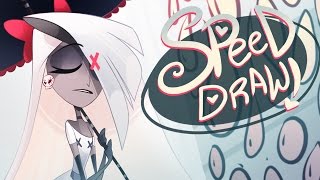 SPEED DRAW April Showers HazbinVivziepop [upl. by Egidio]