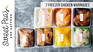 7 Chicken Marinades You Can Freeze [upl. by Xyla]