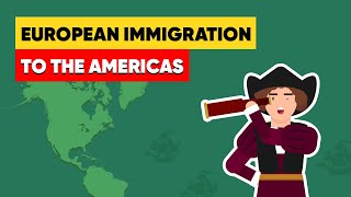 How did Europeans immigrate to the Americas [upl. by Annaehr]