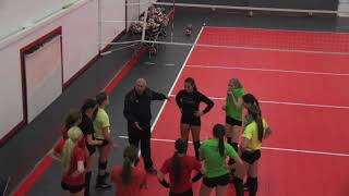 Serve Receive Volleyball Drill Progression [upl. by Naitsirhc]