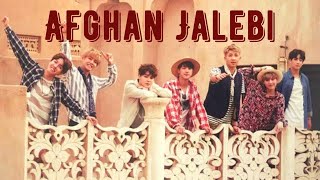 BTS Afghan Jalebi Hindi song mixBTS Afghan jalebi fmv [upl. by Gnilrits164]