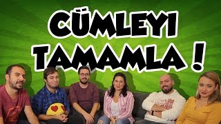 BU CÜMLEYİ TAMAMLA  Süper Eğlenceli Oyun [upl. by Eelanna]