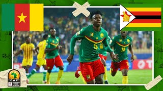 Cameroon vs Zimbabwe  AFRICAN NATIONS CHAMPIONSHIP HIGHLIGHTS  1162021  beIN SPORTS USA [upl. by Asirem238]