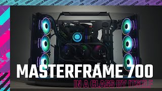 Cooler Master MasterFrame 700 – Build Unparalleled [upl. by Laertnom476]