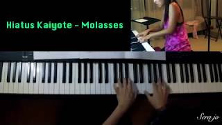 Molasses  Hiatus Kaiyote Piano [upl. by Zzabahs85]