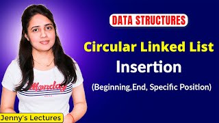 216 Insertion in Circular Linked List  Data Structure Tutorials [upl. by Osrock]