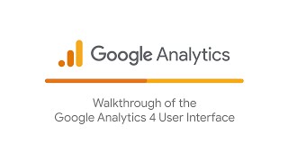 Walkthrough of the Google Analytics user interface [upl. by Fabiano]