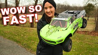 SUPER FAST 50 MPH amp Affordable RC Truck  110 SENTON 4x4 3S BLX Brushless SCT RTR  TheRcSaylors [upl. by Joseito]