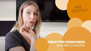 Tabletten Schluckhilfe  Tipps [upl. by Mcquillin]