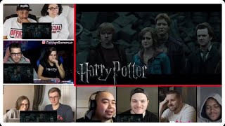 Harry Potter Death Scene Reaction Mashup  Harry Potter And Deathly Hallows Part 2 [upl. by Nevarc394]