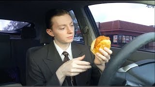 Hardees Chicken Biscuit  Food Review [upl. by Elimac]