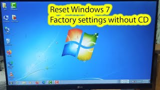 How to restore default settings in windows 7 [upl. by Maximo450]