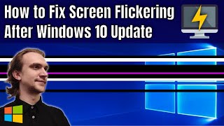 How to Fix Screen Flickering After Windows 10 Update [upl. by Acinyt603]