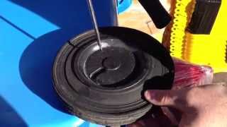 Wheelie Bin Wheel Removal [upl. by Nicodemus753]