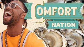 Traditional Gullah Oyster Roast 🌊COMFORT NATION  Comfort Nation Food Network [upl. by Ydnerb]