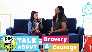 PBS KIDS Talk About  BRAVERY amp COURAGE  PBS KIDS [upl. by Jacklin206]