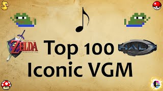 100 Most Iconic Video Game Songs 19802018 [upl. by Elockcin]