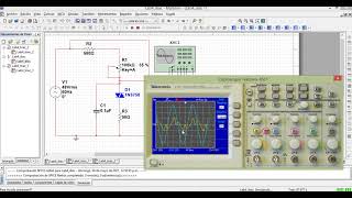 DIAC y TRIAC en Multisim [upl. by Drofwarc]