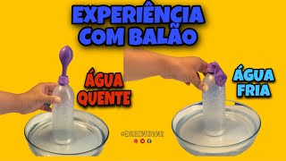 Experiência com Balão [upl. by Neevan]