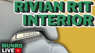 Rivian R1T  Interior Features  Pros and Cons [upl. by Arvind547]