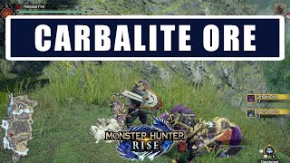 Monster Hunter Rise Carbalite Ore location  MHR Carbalite Ore farming [upl. by Rodavlas]