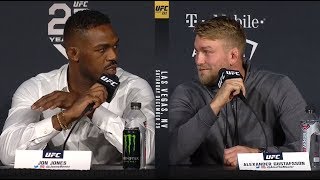 UFC 232 Jones vs Gustafsson 2 Press Conference [upl. by Telrats]