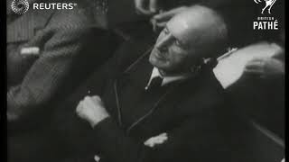 Final judgement read at Nuremburg Trials 1946 [upl. by Eihcra]