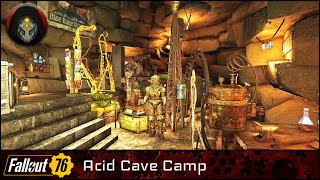 FALLOUT 76  Acid Cave Camp [upl. by Danette]